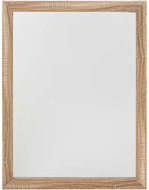 5five Simply Smart Obdélníkové koupelnové zrcadlo Basic, 34 × 44 cm, béžový rám - Zrcadlo