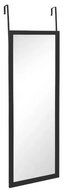 5five Simply Smart Vysoké zrcadlo k zavěšení na dveře, 94 × 34 × 1,7 cm, černé - Zrcadlo