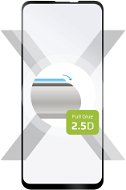 FIXED FullGlue-Cover na Motorola One Vision čierne - Ochranné sklo