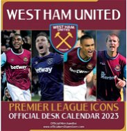 Oficiální stolní kalendář 2023 FC West Ham  - Stolní kalendář