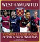Oficiální stolní kalendář 2023 FC West Ham  - Stolní kalendář