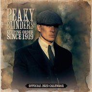 Oficiální nástěnný kalendář 2023 Peaky Blinders - s plakátem - Nástěnný kalendář