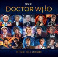 Oficiální nástěnný kalendář BBC 2023: Doctor Who Classic  - Nástěnný kalendář