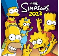 Oficiální nástěnný kalendář 2023: The Simpsons|Simpsonovi - Nástěnný kalendář