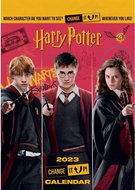 Oficiální nástěnný kalendář 2023 s nastavitelnými obrázky: Harry Potter  - Nástěnný kalendář