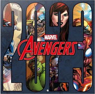 Oficiální nástěnný kalendář Marvel Comics|Avengers 2023 s plakátem - Nástěnný kalendář