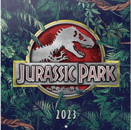 Oficiální nástěnný kalendář Jurský park 2023: 16 měsíců - Nástěnný kalendář