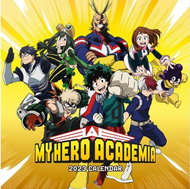 Oficiální nástěnný kalendář 2023 s plakátem My Hero Academia  - Nástěnný kalendář