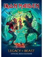 Oficiální kalendář 2023: Iron Maiden - Nástěnný kalendář