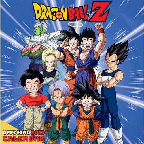 Oficiální nástěnný kalendář 2023: Dragon Ball Z - s plakátem  - Nástěnný kalendář - Main image