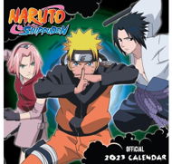 Oficiální nástěnný kalendář 2023 Naruto Shippuden - Nástěnný kalendář