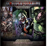 Oficiální nástěnný kalendář DC Comics 2023: Záporáci - s plakátem  - Nástěnný kalendář
