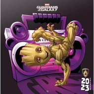 Oficiální nástěnný kalendář Marvel Comics 2023 s plakátem: Groot  - Nástěnný kalendář