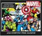 Oficiální stolní trhací kalendář 2023 Marvel: Komiksy  - Stolní kalendář