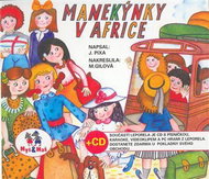 Manekýnky v Africe + CD - Kniha