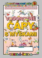 Vodorovné čáry s myškami (grafomotorická cvičení) - Kniha