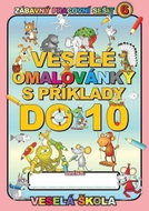 Veselé omalovánky s příklady do 10 - Kniha