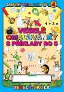 Veselé omalovánky s příklady do 5 - Kniha