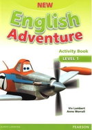 New English Adventure 1 Activity Book w/ Song CD Pack - Kniha