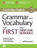 Grammar and Vocabulary for First and First for Schools with Answers and Audio - Kniha