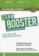 Cambridge English Exam Booster for First and First for Schools without Answer Key with Audio - Kniha