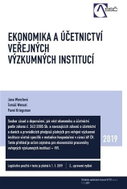 Ekonomika a účetnictví veřejných výzkumných institucí - Kniha