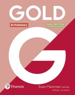 Gold New Edition B1 Preliminary Exam Maximiser with Key - Kniha