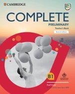 Complete Preliminary Second edition Teacher´s Book with Downloadable Resource Pack (Class Audio and  - Kniha