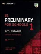 B1 Preliminary for Schools 1 for revised exam from 2020 Student´s Book with Answers with A - Kniha