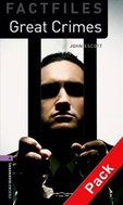 Oxford Bookworms Factfiles 4 Great Crimes with Audio Mp3 Pack (New Edition) - Kniha
