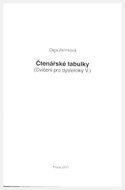 Čtenářské tabulky - Cvičení pro dyslektiky V. Dys - Kniha