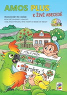 AMOS PLUS K ŽIVÉ ABECEDĚ  se samolepkami (barevný pracovní sešit) - Kniha