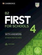 Cambridge B2 First for Schools Student´s Book with Answers and Online Audio with Resource Bank - Kniha