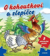 O kohoutkovi a slepičce - 5 skládaček puzzle - Kniha