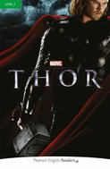 Pearson English Readers: Level 3 Marvel Thor + Code - Kniha