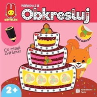Co mlsají zvířátka? - Nalepuj a obkresluj - Kniha
