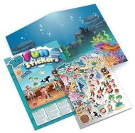 Pirátské dobrodružství s 3D samolepkami - Kniha