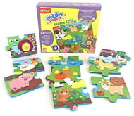 Zvukové puzzle Farma - 9 dílků / 9 dielikov - Kniha