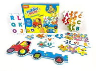 Zvukové puzzle Písmenkový traktor - Kniha