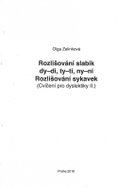 Rozlišování slabik dy-di, ty-ti, ny-ni - Cvičení pro dyslektiky II. - Kniha