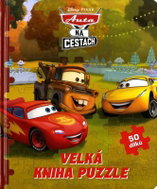 Auta - Velká kniha puzzle 50 dílků - Kniha