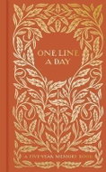 Gilded One Line a Day: A Five-Year Memory Book - Kniha