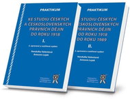 Praktikum ke studiu českých a československých právních dějin do roku 1918 + od 1918 do roku 1989 - Kniha
