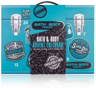 Adventní kalendář Bath and Body Toolkit v dárkové krabici na nářadí - Advent Calendar