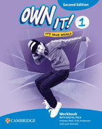 Own It! Level 1 Workbook With Digital Pack Second Edition - Kniha