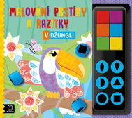 Malování prstíky a razítky V džungli - Kniha