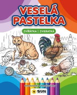 Zvířátka/Zvieratka - Veselá pastelka - Kniha