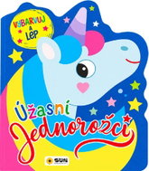 Úžasní jednorožci - Vybarvuj a lep - Kniha