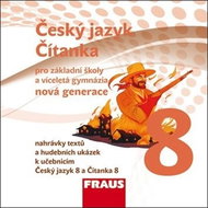 Čítanka 8 pro ZŠ a VG nová generace - CD Audiobooks