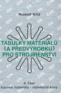 Tabulky materiálů a předvýrobků pro  strojírenství II. část: Kovové materiály - neželezné kovy - Kniha